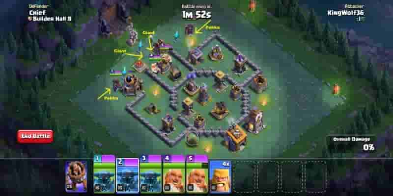 Clash Of Clans: как поставить всем три звезды Bonanza Challenges In Builder Base 2.0