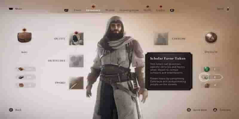 Assassins Creed Mirage: Как получить жетоны благосклонности