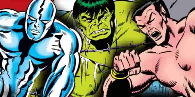 Marvel: Халк сражается с другими героями Эти комиксы