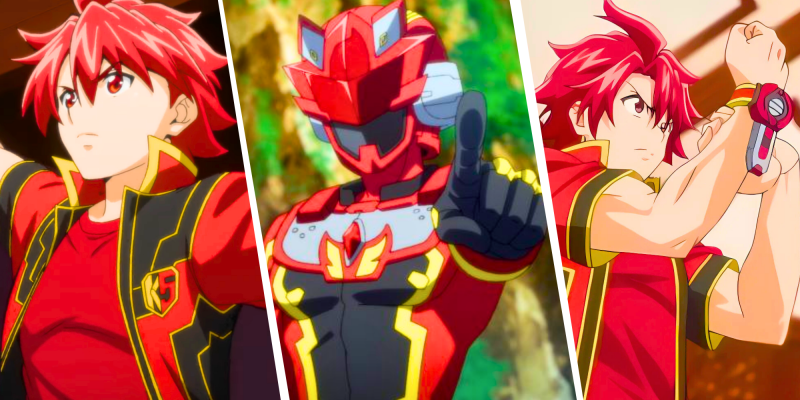 10 Список литературы Power Ranger в Red Ranger становится искателем приключений в другом мировом аниме