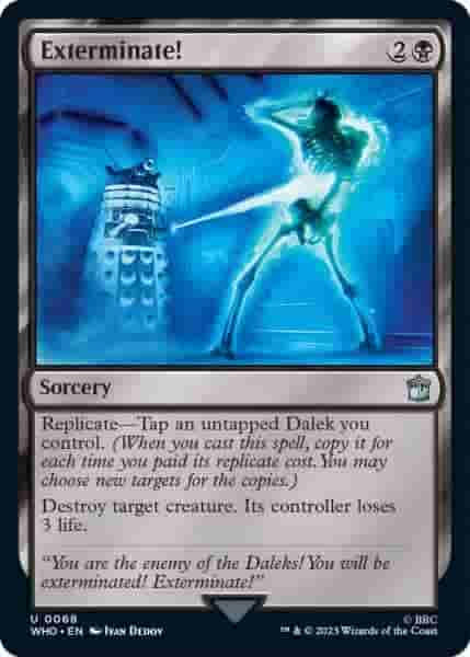 MtG Universes Beyond: Doctor Who Complete Visual Spoiler