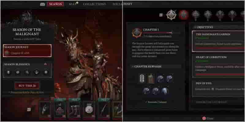 Diablo 4 : Как начать сезон злокачественных квестов