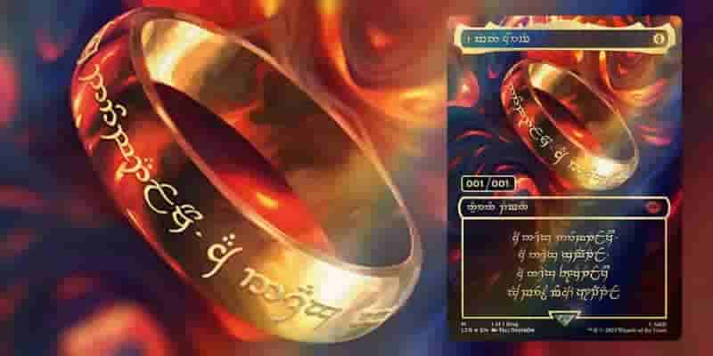 Сериализованное кольцо One Ring от MtG было забавным, но давайте не будем делать это снова