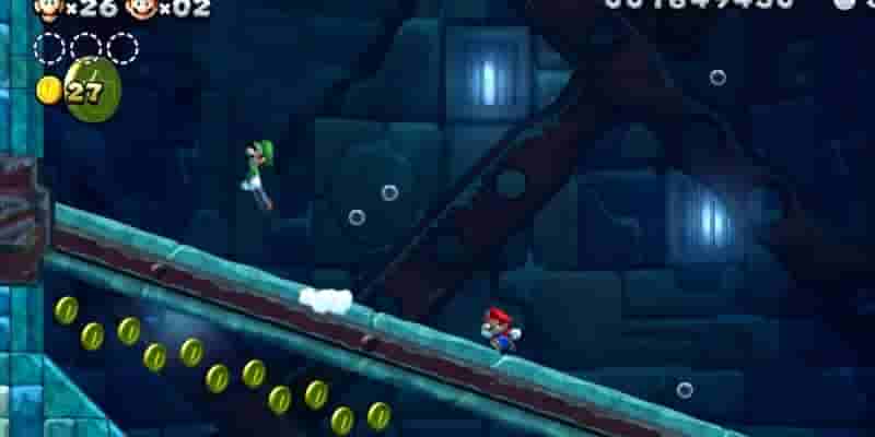 Новый Super Mario Bros. U Deluxe: Все Frosted Glacier Star Coins