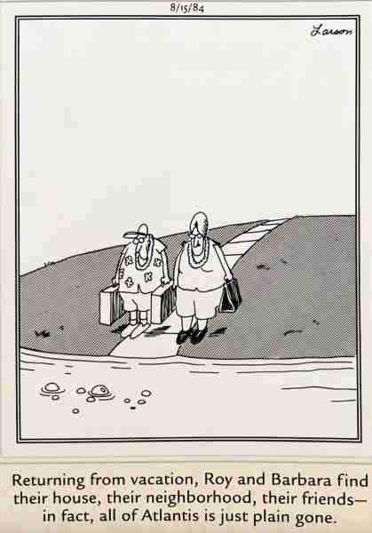 10 лучших комиксов Far Side о мифах и легендах, рейтинг