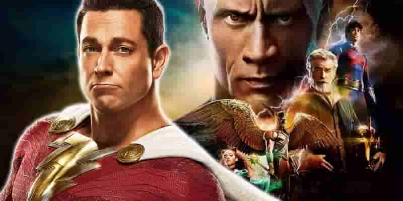 Shazam! Fury of the Gods Почти избранное Общество Справедливости Черного Адама