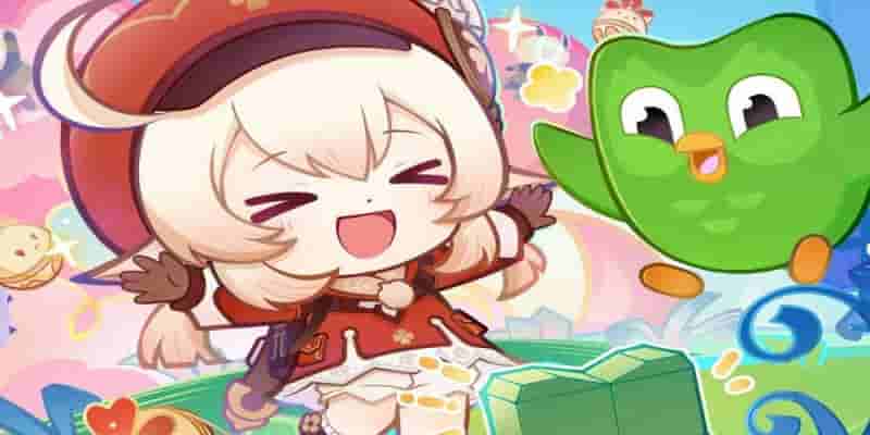 Новое сотрудничество Genshin Impact с... Duolingo Owl?