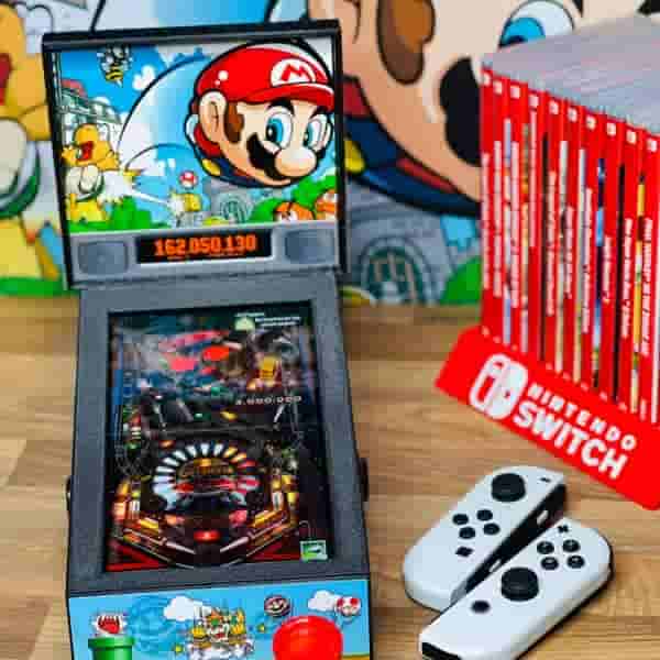 Превратите свой Nintendo Switch в аркадный пинбол с TMNT и Super Mario Шкафы 