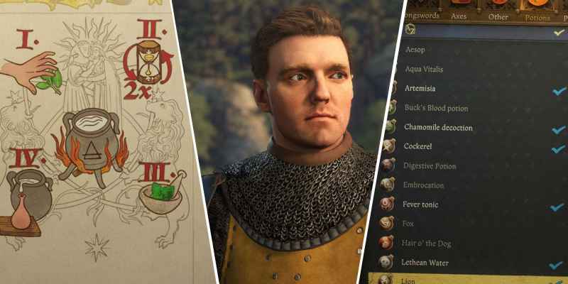 Kingdom Come: Deliverance 2: 10 лучших зелий, рейтинг