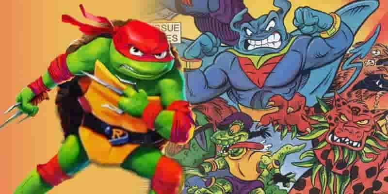В самом популярном комиксе TMNT представлены несколько звезд-мутантов Mayhem
