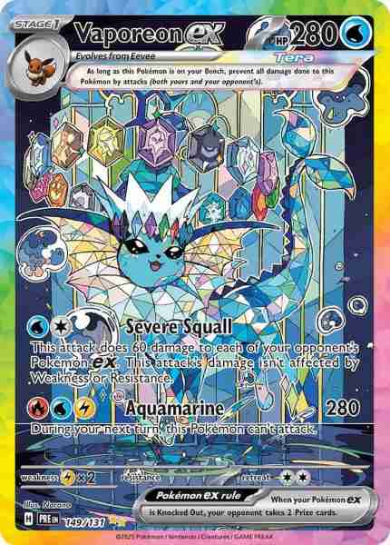 pok & eacute; mon tcg: Prismatic Evolutions '10 самых дорогих карт, ранжированные