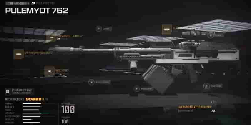 Modern Warfare 3 и Warzone Pulemyot 762: лучшие вложения и лучшее снаряжение