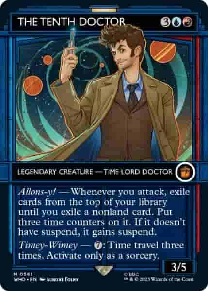 MtG Universes Beyond: Doctor Who Complete Visual Spoiler