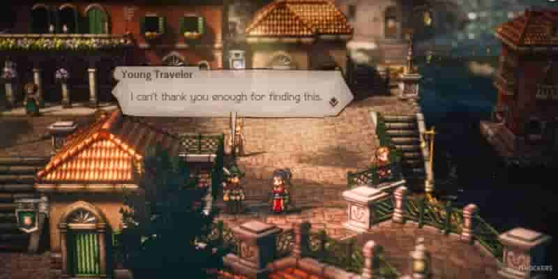 Octopath Traveler 2: Прохождение квеста Traveler's Lost And Found