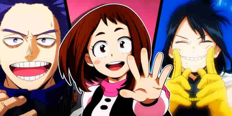 10 лучших персонажей MHA в классе 1-A, рейтинг