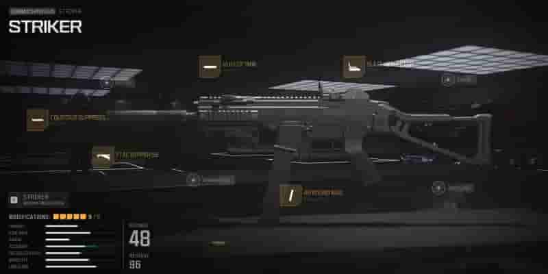 Modern Warfare 3 Striker: лучшие вложения и лучшее снаряжение