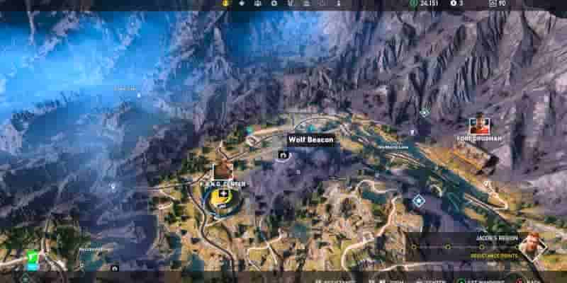 Far Cry 5: Расположение всех маяков волков