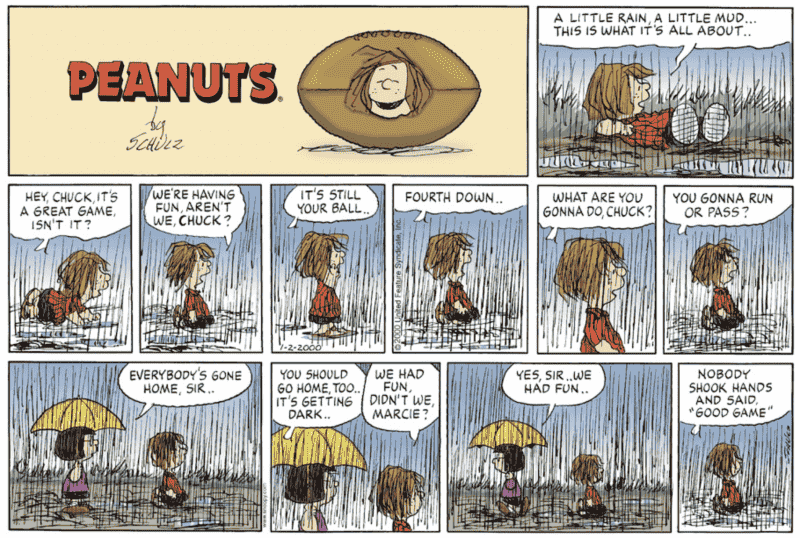 10 самых мрачных комиксов Peanuts всех времен