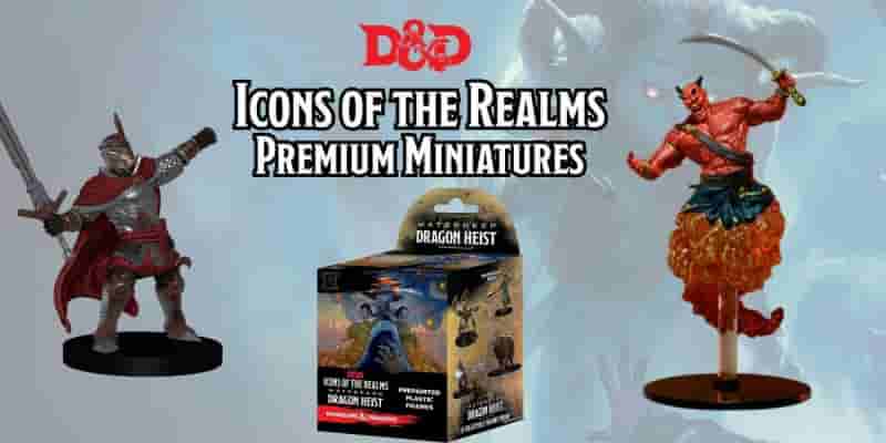 D&D 50th Anniversary WizKids Icons of the Realm сталкивает классические миниатюры с современными иконами