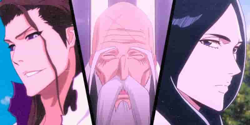 Bleach: Рейтинг силы каждого оригинального капитана Gotei 13