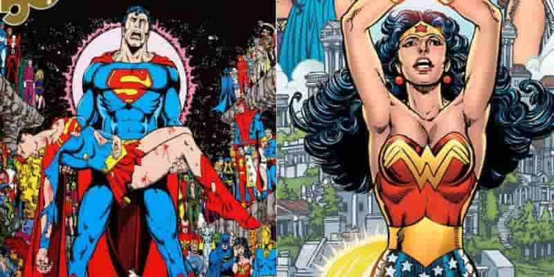 Первые 10 кроссоверов в комиксах DC