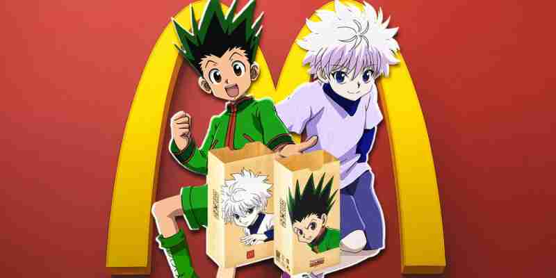 Hunter x Hunter & McDonald's объединяются для коллекционных карточек и многого другого