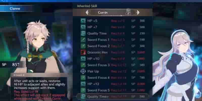 Fire Emblem Engage: 10 лучших навыков для наследования