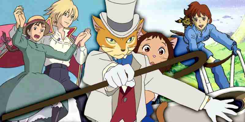 10 лучших фильмов студии Ghibli с наибольшим количеством действий, рейтинг