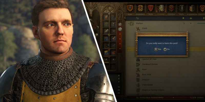 Kingdom Come Deliverance 2: Лучшие ранние игровые перки, рейтинг