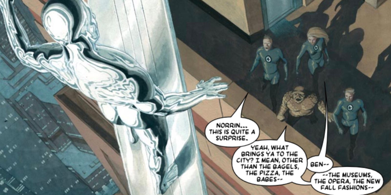 Silver Surfer: Requiem #1 Review: Проблема, которую Рид Ричардс не смог решить