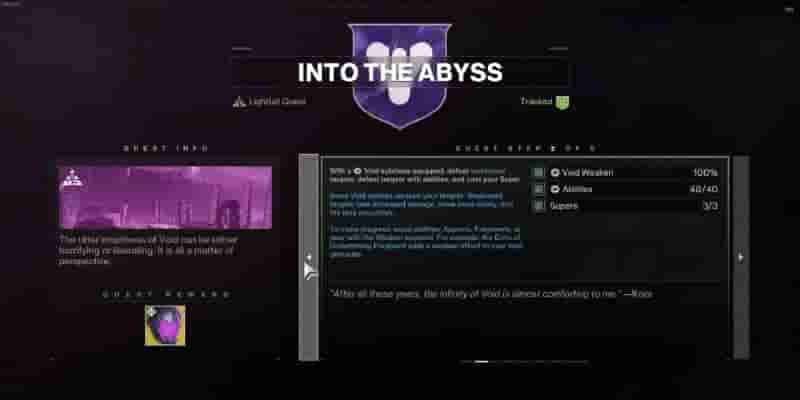 Destiny 2 Season Of The Deep: Прохождение миссии Into The Abyss