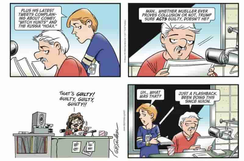 Как комикс Гарри Трюдо Doonesbury отличает себя от других