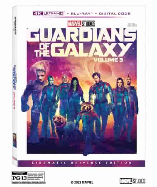 Стражи Galaxy Vol. 3 Lands Digital, дата выхода 4K Blu-ray