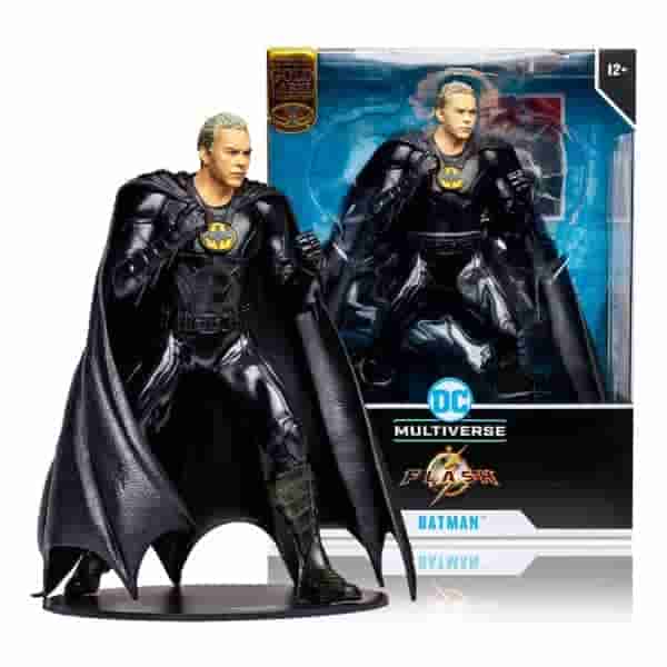 Флэш: постаревший Бэтмен Майкла Китона разоблачен фигуркой McFarlane Toys