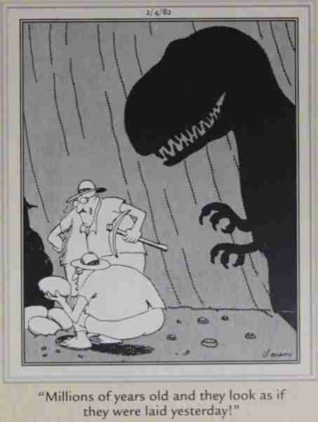 10 самых мрачных комиксов Far Side о динозаврах, рейтинг