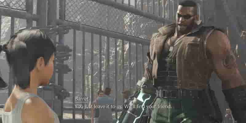 FF7 Rebirth Баррет Гайд по дружбе