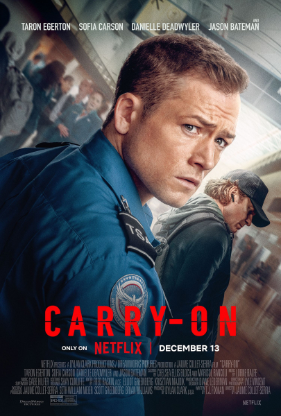 Обзор Carry-On: триллер Тэрона Эджертона на Netflix — рождественский фильм