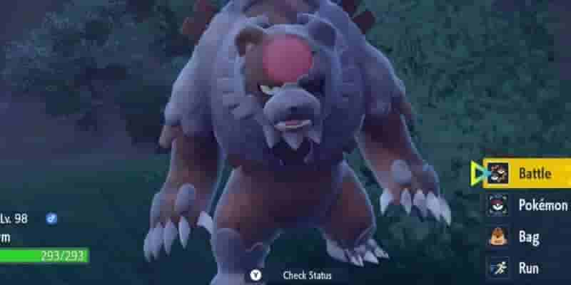 Pokemon Scarlet & Violet: Кровавая луна Урсалуна Гайд по сборке