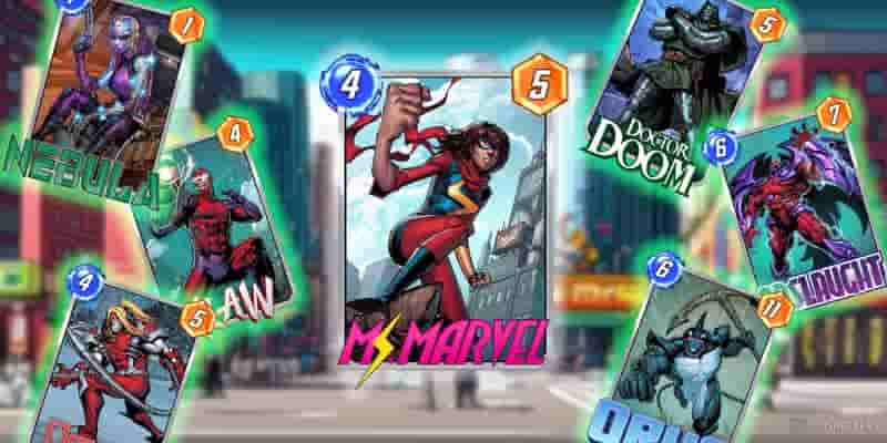 Marvel Snap: Лучшие колоды Мисс Марвел