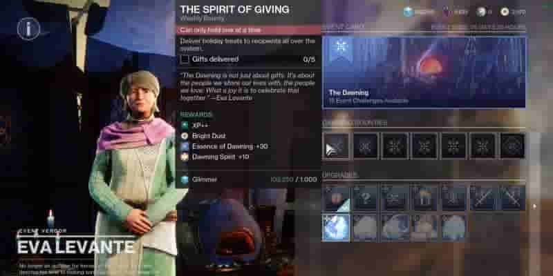 Destiny 2 The Dawning: Как получить сущность рассвета