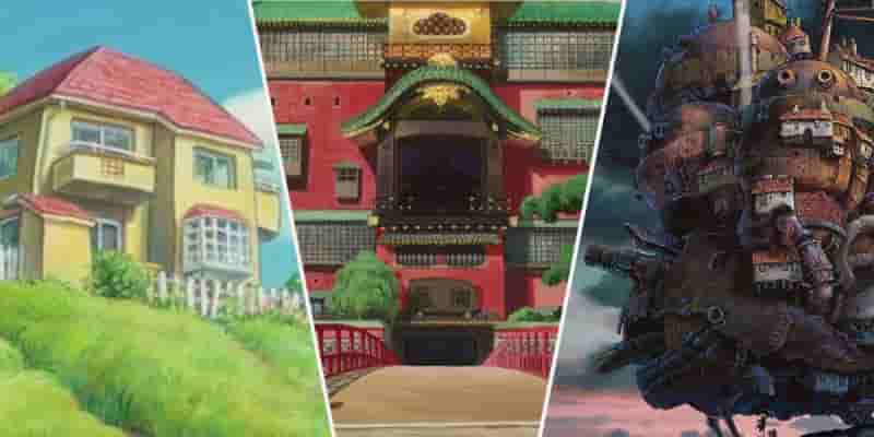 Studio Ghibli: самые крутые дома, спроектированные студией