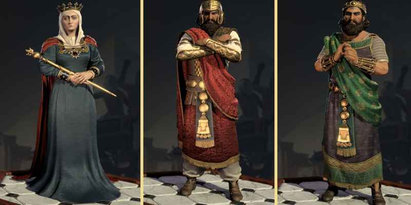 Лидеры для сильной экономики в Civilization VII