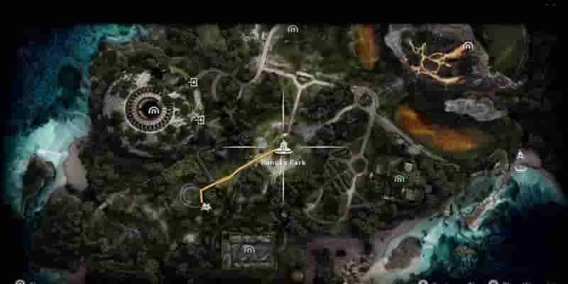 Horizon Forbidden West: Burning Shores - Расположение всех фигурок Пангеи