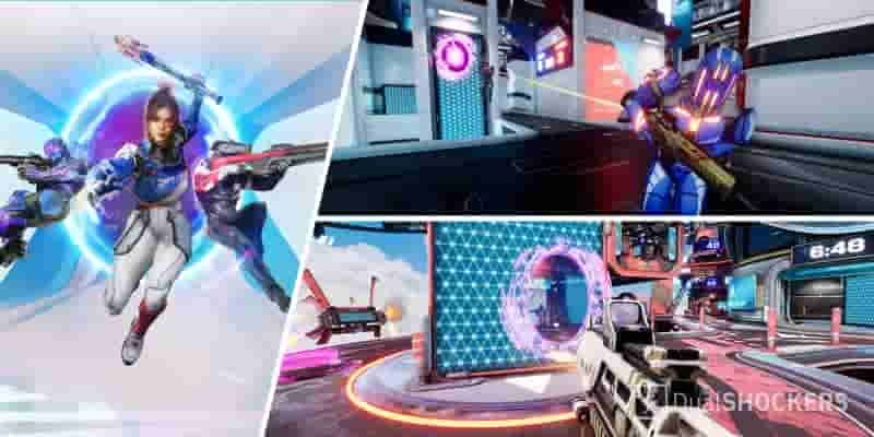 Splitgate: все виды оружия, ранговые
