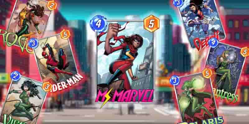 Marvel Snap: лучший Мисс Марвел Декс