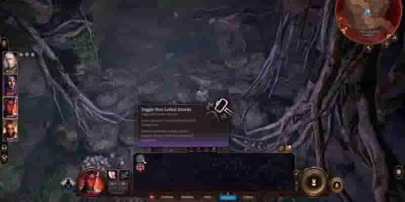 Baldur's Gate 3: несмертельные повреждения, объяснение