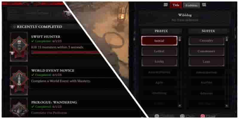 Diablo 4: Как получить титулы