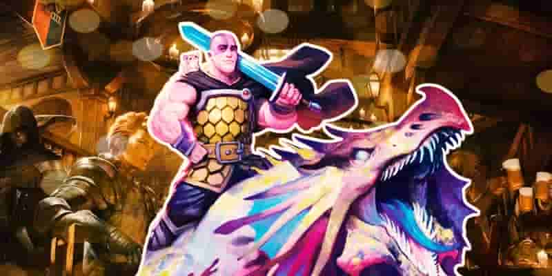 Dungeons & Dragons игроки убеждают таверну, что они небесные короли