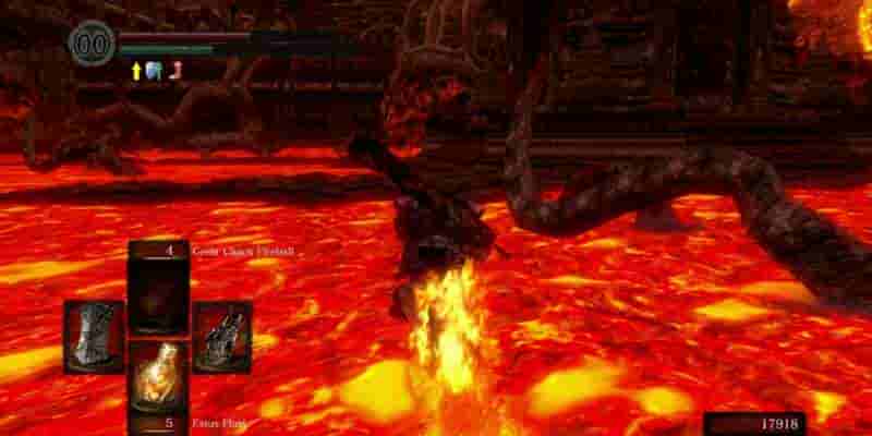 Надоедливыми боссами в играх Soulsborne