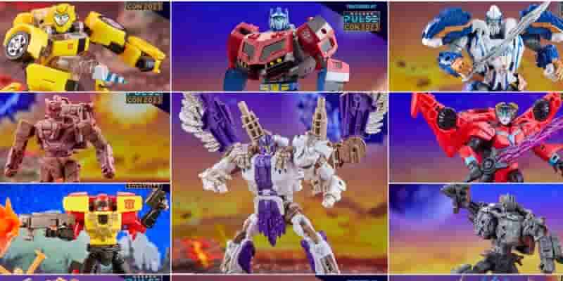 Hasbro раскрывает всю первую волну трансформеров: Наследие: Соединенные фигуры